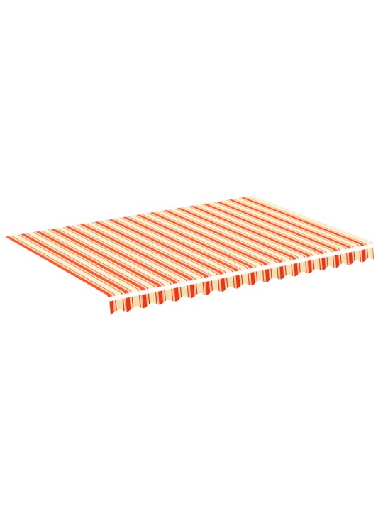 Pakaitinis audinys markizei, geltona/oranžinė spalva, 3,5x2,5m