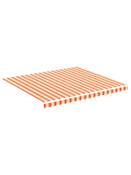 Pakaitinis audinys markizei, geltona ir oranžinė, 4x3,5m