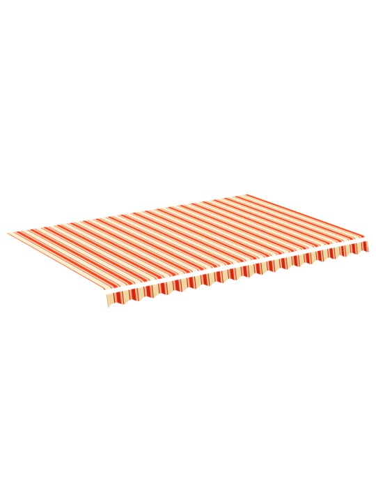 Pakaitinis audinys markizei, geltonos ir baltos spalvos, 4,5x3m