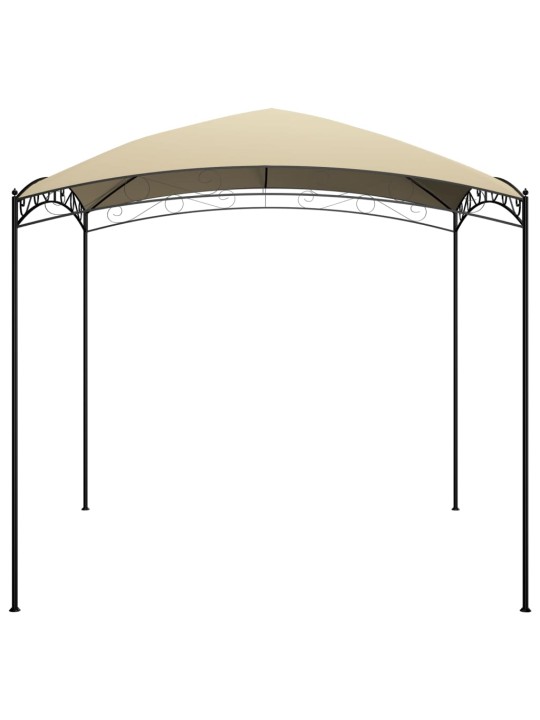 Pavėsinė, kreminės spalvos, 3x3x2,65m, 180 g/m²
