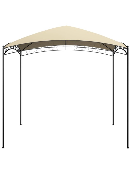 Pavėsinė, kreminės spalvos, 3x3x2,65m, 180 g/m²