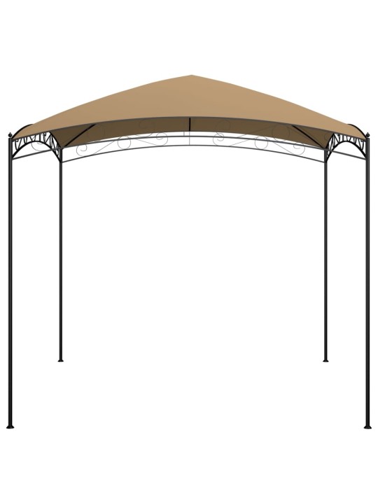 Pavėsinė, taupe spalvos, 3x3x2,65m, 180 g/m²