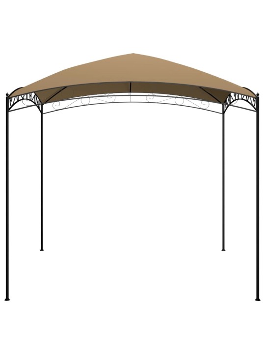 Pavėsinė, taupe spalvos, 3x3x2,65m, 180 g/m²