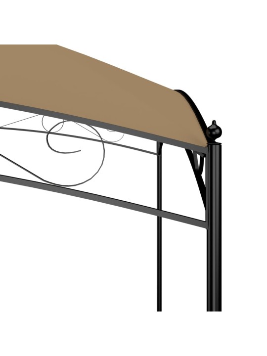 Pavėsinė, taupe spalvos, 3x3x2,65m, 180 g/m²