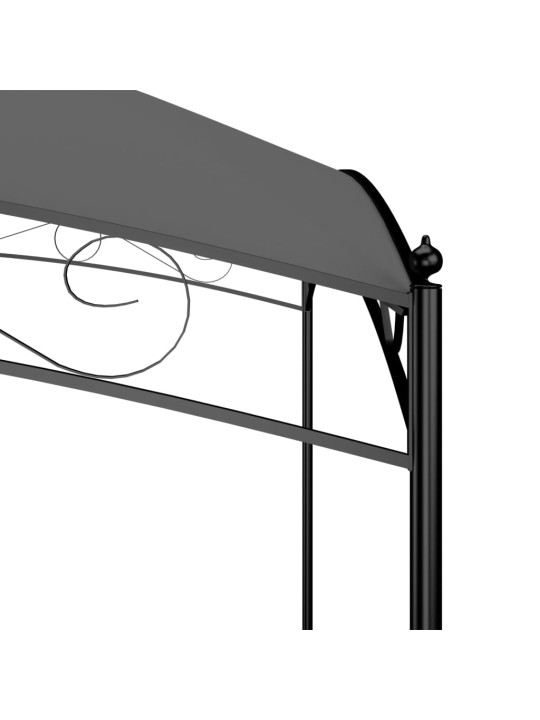 Pavėsinė, antracito spalvos, 3x3x2,65m, 180 g/m²