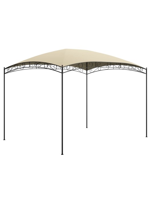 Pavėsinė, kreminės spalvos, 3x4x2,65m, 180 g/m²