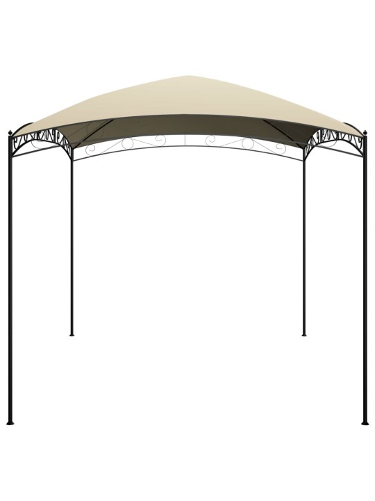 Pavėsinė, kreminės spalvos, 3x4x2,65m, 180 g/m²