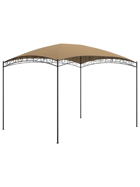 Pavėsinė, taupe spalvos, 3x4x2,65m, 180 g/m²