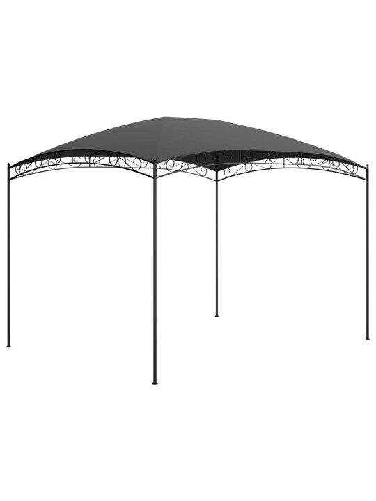 Pavėsinė, antracito spalvos, 3x4x2,65m, 180 g/m²