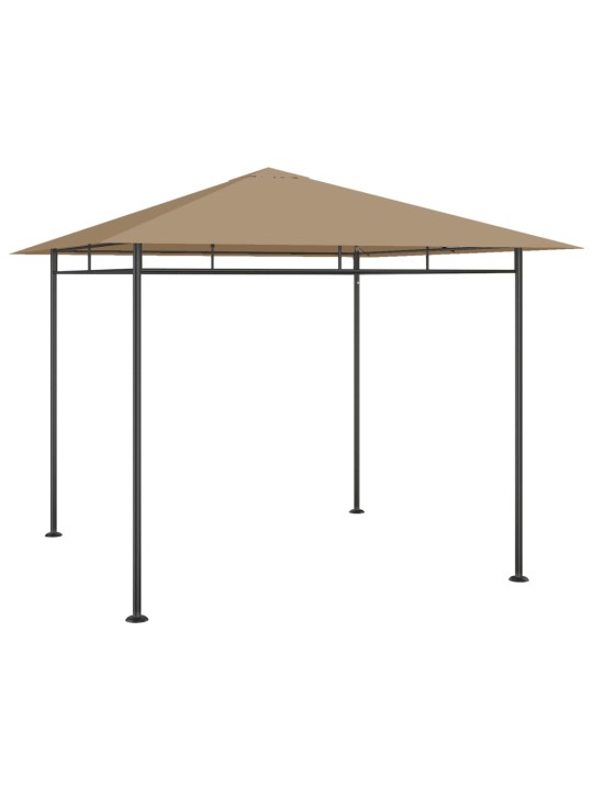 Pavėsinė, taupe spalvos, 3x3x2,7m, 180g/m²