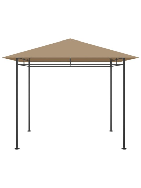Pavėsinė, taupe spalvos, 3x3x2,7m, 180g/m²