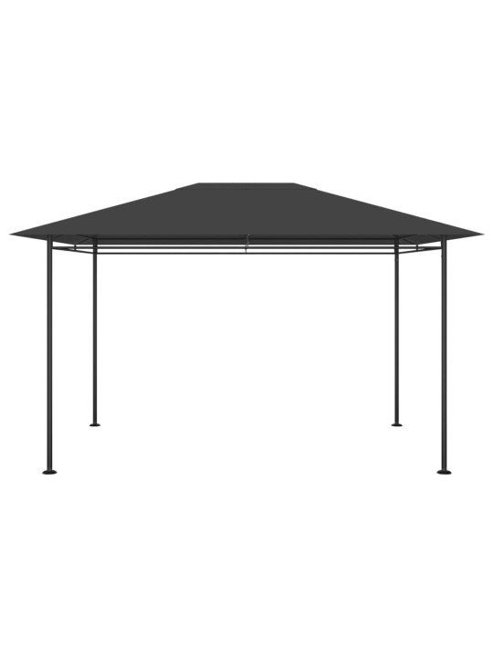 Pavėsinė, antracito spalvos, 384x281x270 cm, 180g/m²