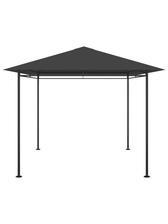 Pavėsinė, antracito spalvos, 384x281x270 cm, 180g/m²
