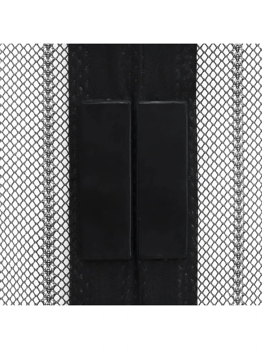 Tinkleliai nuo vabzdžių durims, 2vnt., juodi, 230x160cm