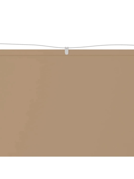 Vertikali markizė, taupe spalvos, 140x600cm, oksfordo audinys