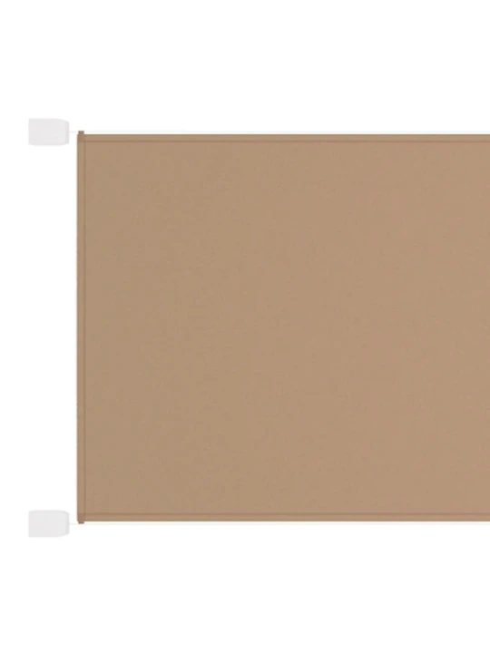 Vertikali markizė, taupe spalvos, 140x800cm, oksfordo audinys