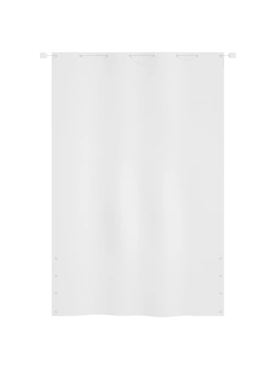 Balkono pertvara, baltos spalvos, 160x240cm, oksfordo audinys