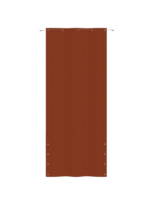 Balkono pertvara, terakota spalvos, 100x240cm, oksfordo audinys