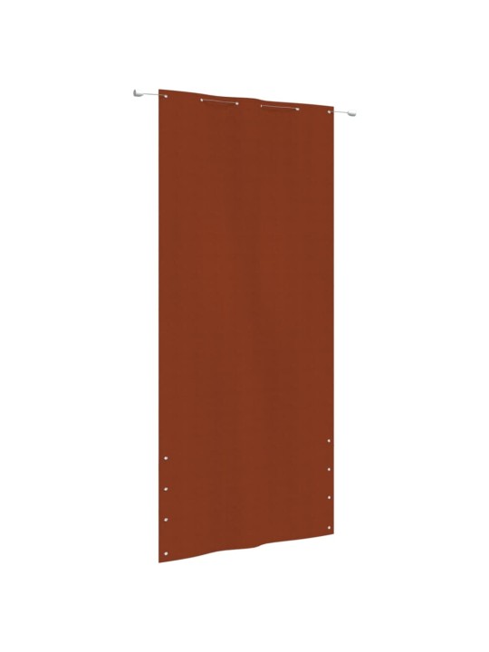 Balkono pertvara, terakota spalvos, 120x240cm, oksfordo audinys
