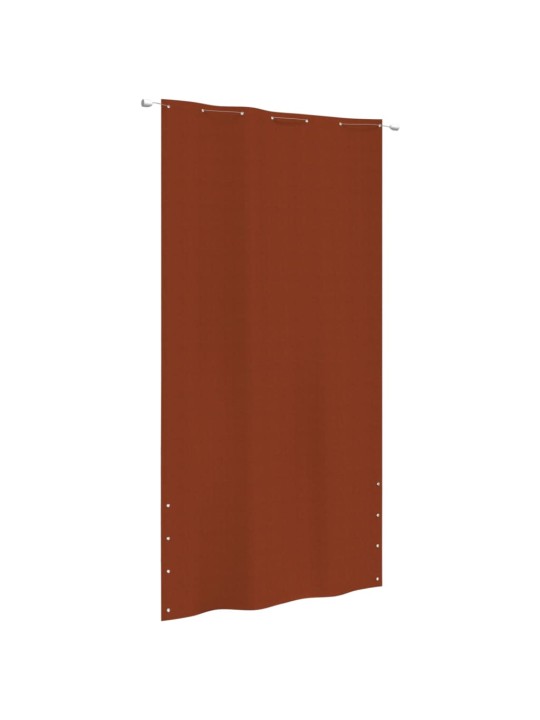 Balkono pertvara, terakota spalvos, 140x240cm, oksfordo audinys