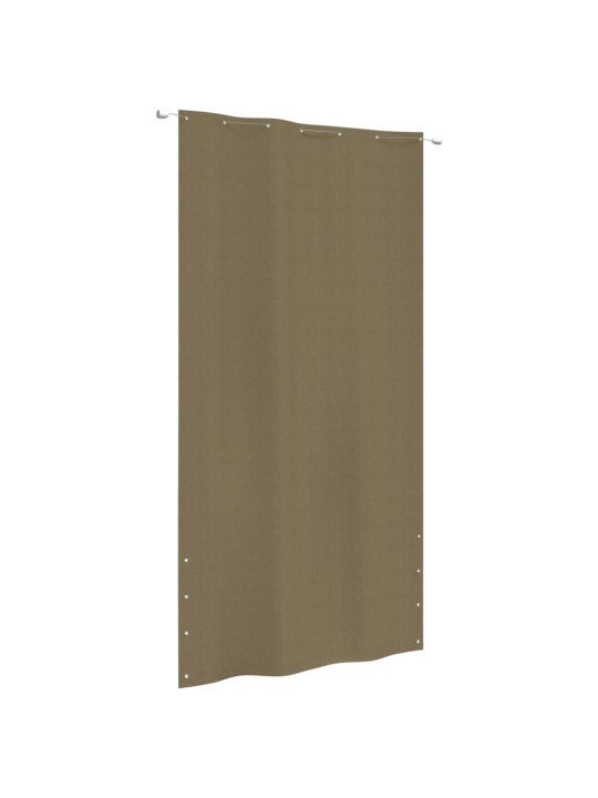 Balkono pertvara, taupe spalvos, 140x240cm, oksfordo audinys