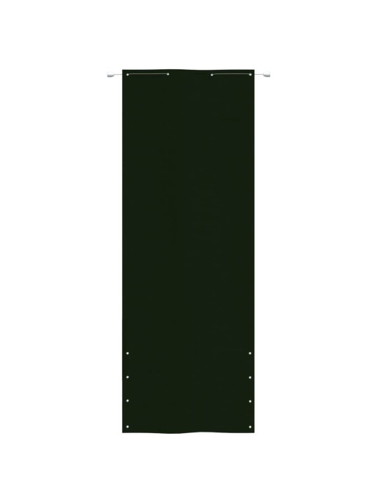 Balkono pertvara, tamsiai žalia, 80x240cm, oksfordo audinys