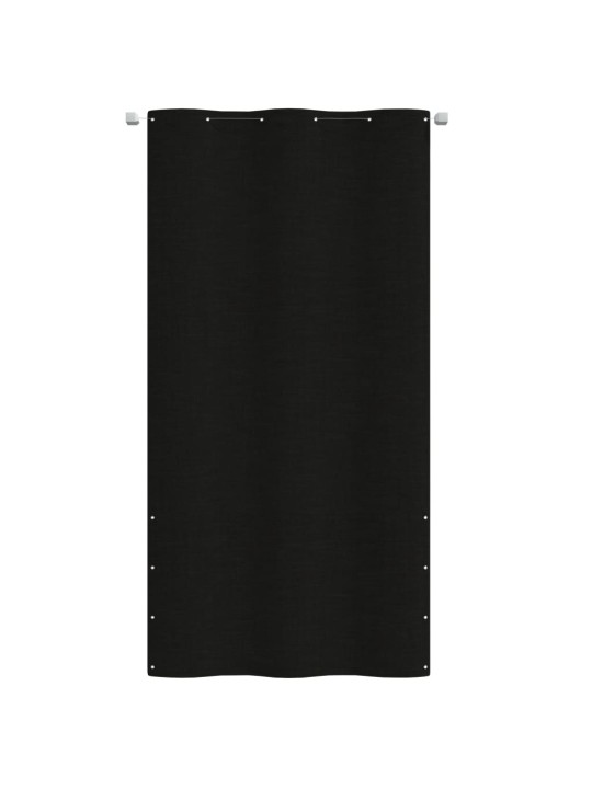 Balkono pertvara, juodos spalvos, 120x240cm, oksfordo audinys