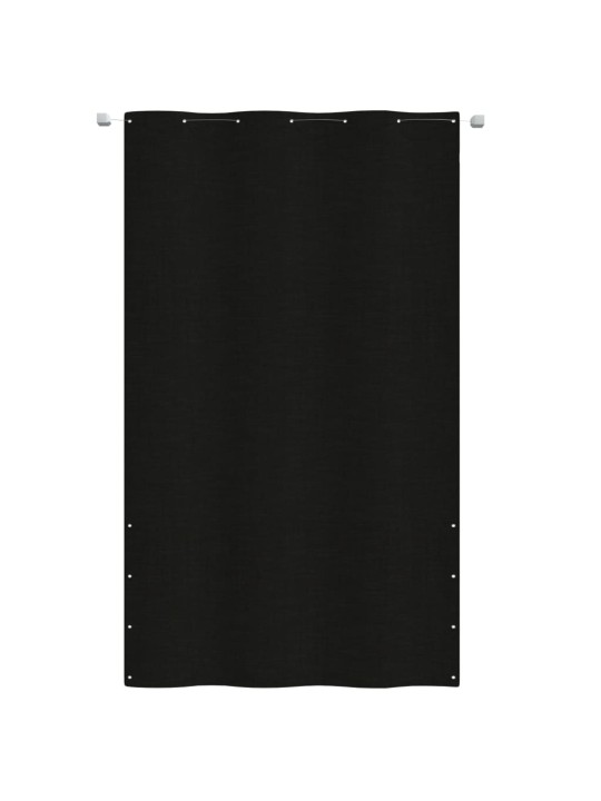 Balkono pertvara, juodos spalvos, 140x240cm, oksfordo audinys