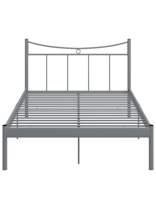 Lovos rėmas, pilkos spalvos, 120x200cm, metalas