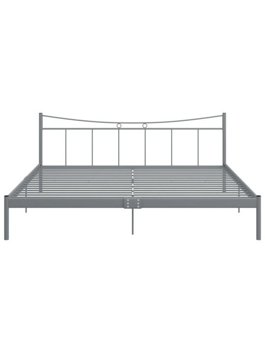 Lovos rėmas, pilkos spalvos, 200x200cm, metalas