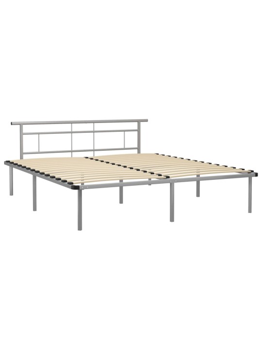 Lovos rėmas, pilkos spalvos, 180x200cm, metalas