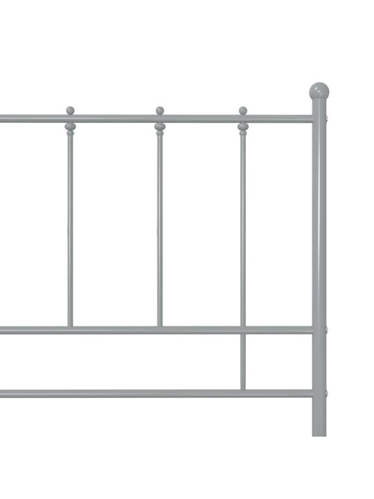Lovos rėmas, pilkos spalvos, 100x200cm, metalas