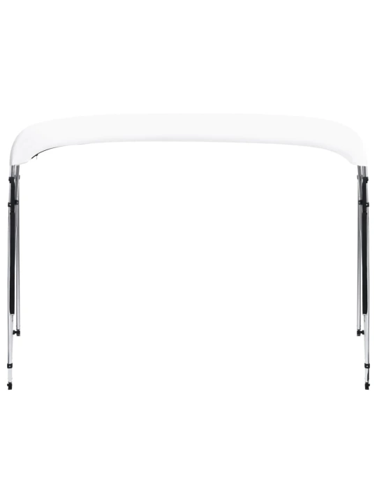 Bimini viršaus stogelis, baltas, 243x(230-244)x137cm, 4 lankai