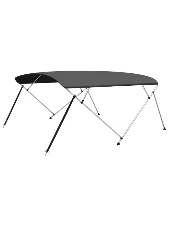 Bimini viršaus stogelis, antracito, 243x(230-244)x137cm