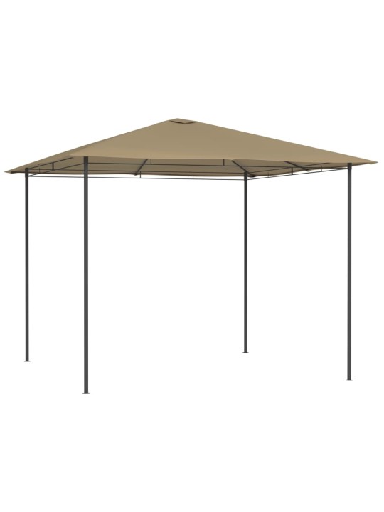 Pavėsinė, taupe spalvos, 3x3x2,6m, 160g/m²