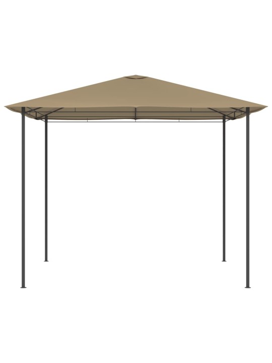 Pavėsinė, taupe spalvos, 3x3x2,6m, 160g/m²