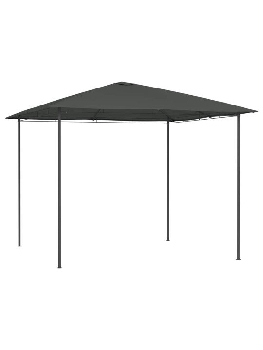 Pavėsinė, antracito spalvos, 3x3x2,6m, 160g/m²