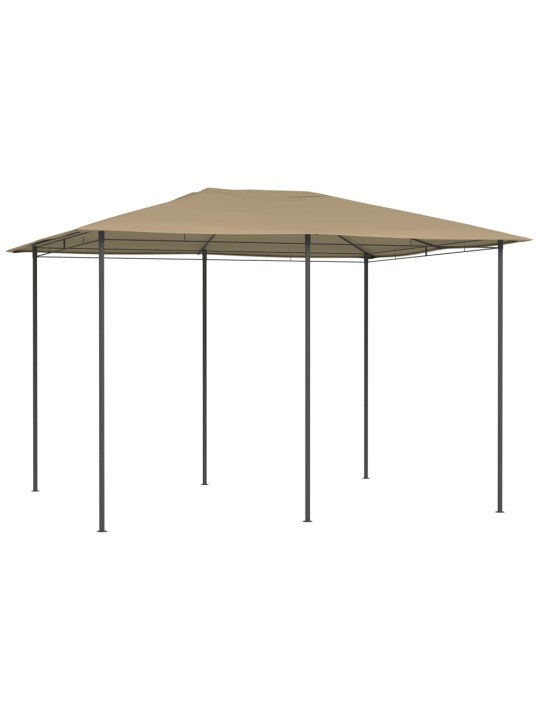 Pavėsinė, taupe spalvos, 3x4x2,6m, 160g/m²