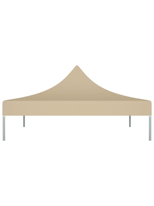 Proginės palapinės stogas, smėlio spalvos, 3x3m, 270 g/m²