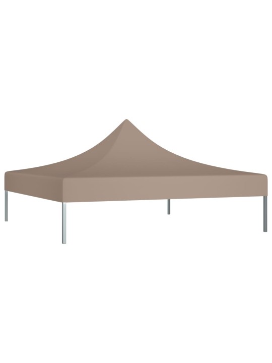 Proginės palapinės stogas, taupe spalvos, 3x3m, 270 g/m²