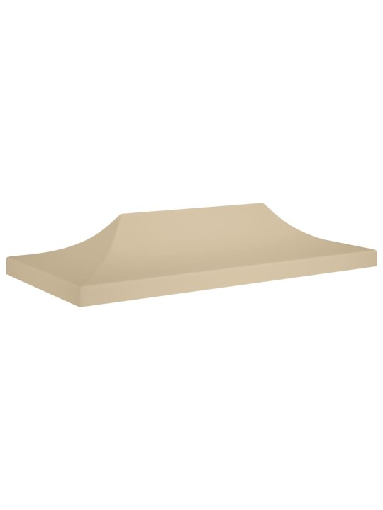Proginės palapinės stogas, smėlio spalvos, 6x3m, 270 g/m²