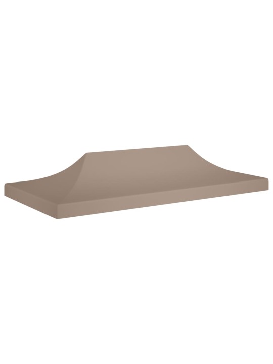 Proginės palapinės stogas, taupe spalvos, 6x3m, 270 g/m²
