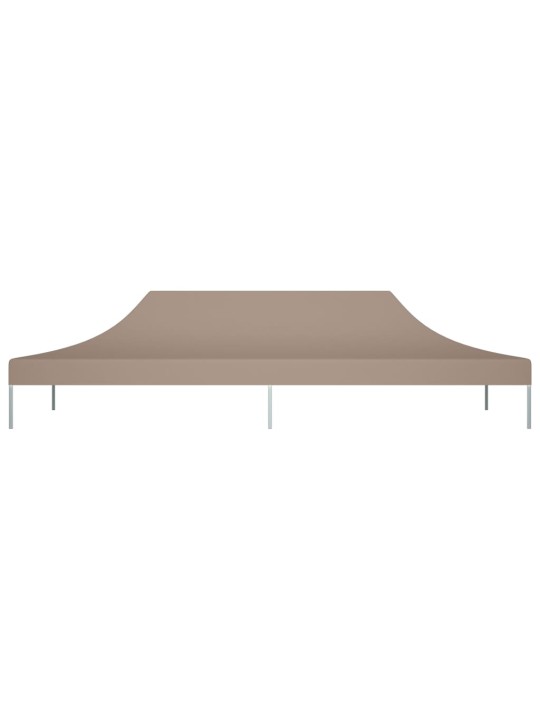 Proginės palapinės stogas, taupe spalvos, 6x3m, 270 g/m²