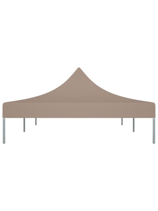Proginės palapinės stogas, taupe spalvos, 6x3m, 270 g/m²