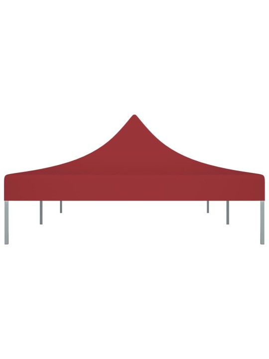 Proginės palapinės stogas, tamsiai raudonas, 6x3m, 270 g/m²