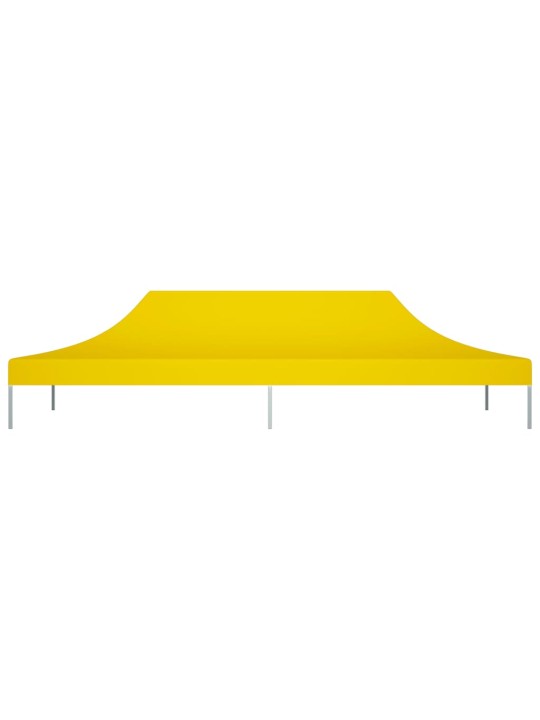 Proginės palapinės stogas, geltonos spalvos, 6x3m, 270 g/m²