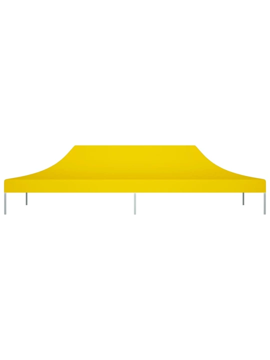 Proginės palapinės stogas, geltonos spalvos, 6x3m, 270 g/m²