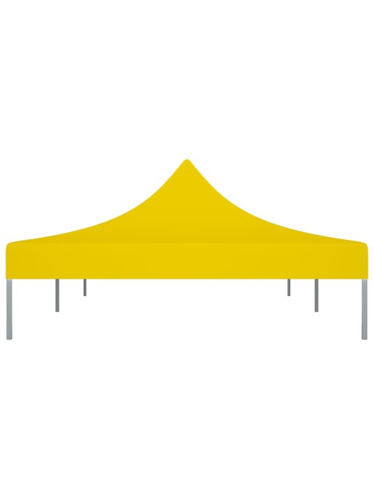 Proginės palapinės stogas, geltonos spalvos, 6x3m, 270 g/m²