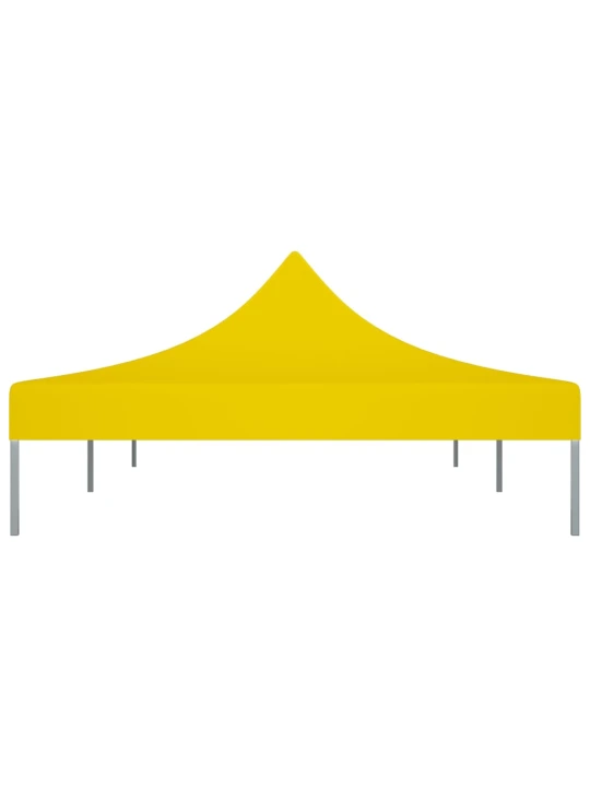 Proginės palapinės stogas, geltonos spalvos, 6x3m, 270 g/m²