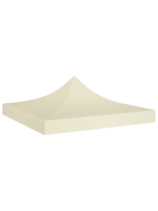 Proginės palapinės stogas, kreminės spalvos, 2x2m, 270 g/m²